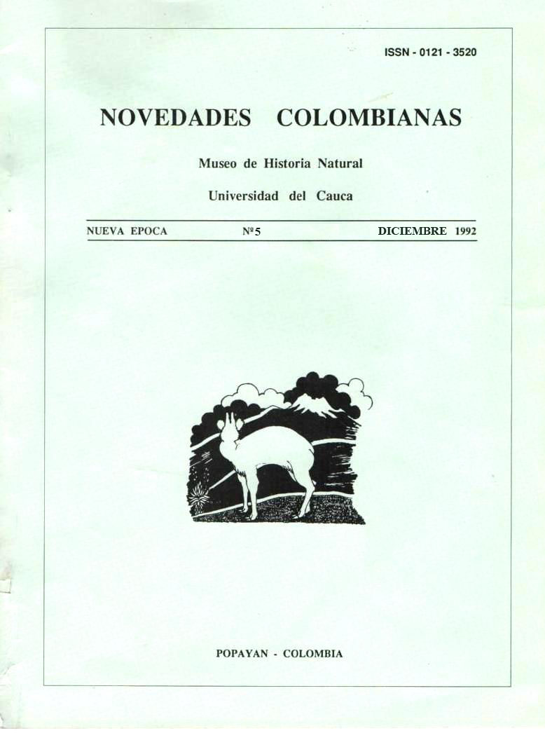 					Ver Vol. 5 Núm. 1 (1992): Nueva Época
				
