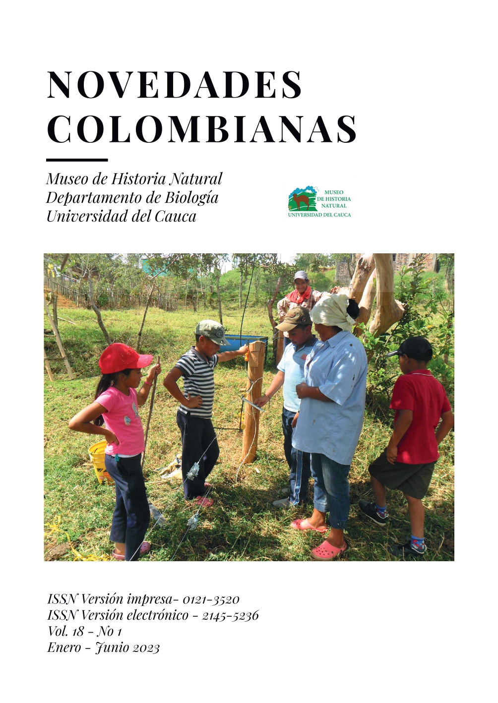 					View Vol. 18 No. 1 (2023): Revista Novedades Colombianas Juanuary-June 
				